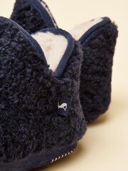 Joules Junior Cabin Navy Slipper Boot - Image 5 of 6