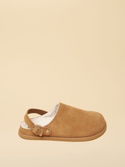 Joules Mens Hampden Chestnut Brown House Shoes - Image 3 of 6