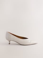 Bone Standard/Wide Fit Forever Comfort® Point Toe Low Kitten Heels - Image 7 of 9