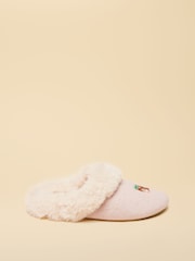 Joules Slippet Luxe Pink Artwork Slipper - Image 3 of 6