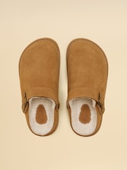 Joules Hampden Chestnut Brown House Shoe - Image 4 of 6