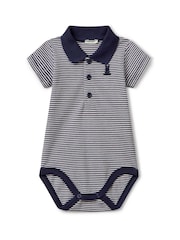 Benetton Baby Piquet Grow Bodysuit - Image 1 of 3
