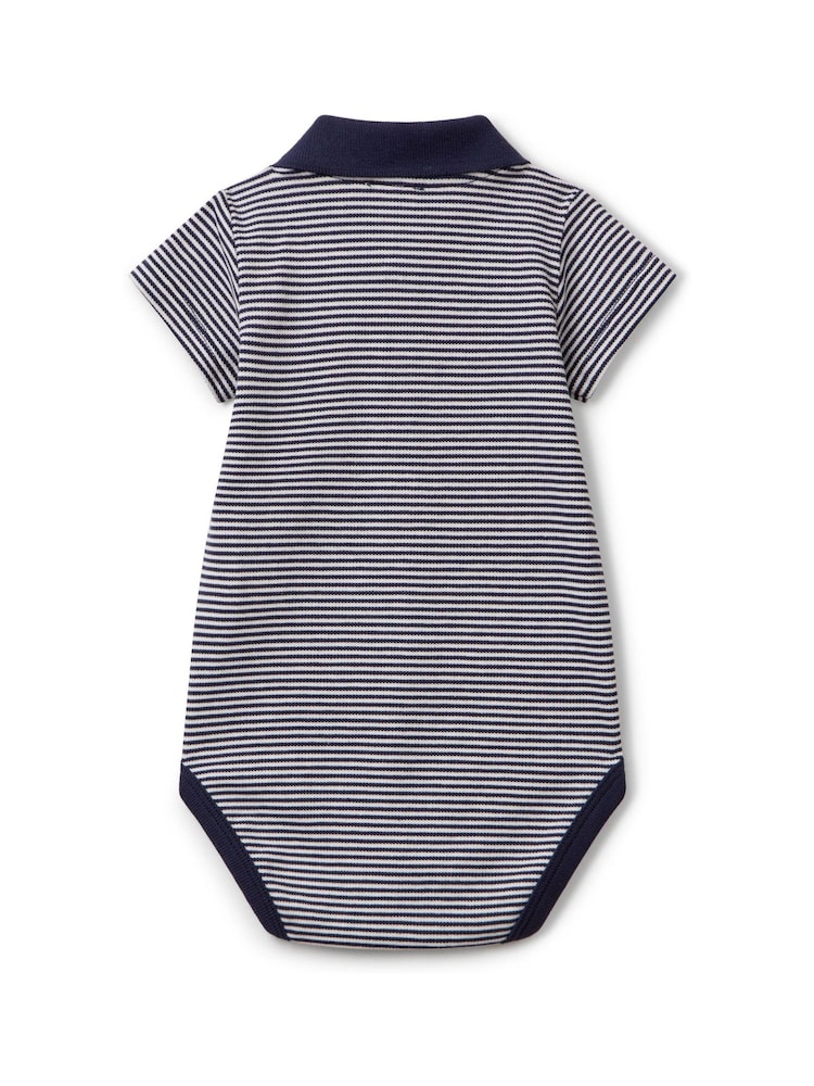 Benetton Baby Piquet Grow Bodysuit - Image 2 of 3