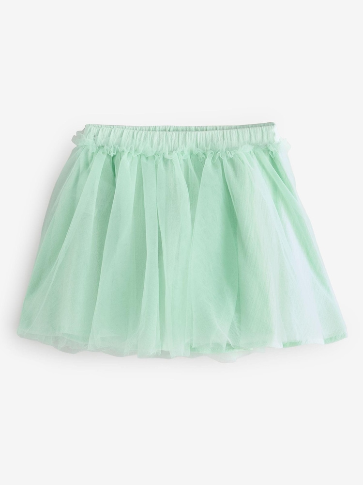 Benetton Girls Green Tulle Skirt - Image 1 of 1