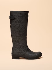 Negro - Botas de agua altas ajustables de Joules - Imagen 2 de 6