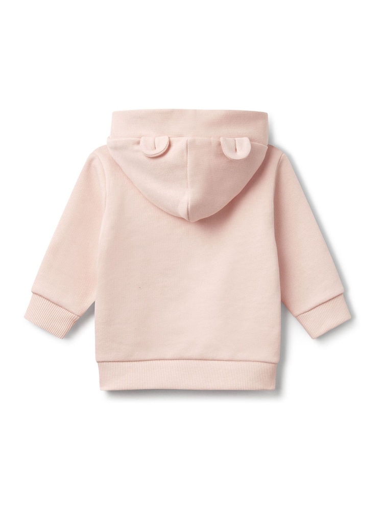 Benetton Baby Bear Ears 100% Cotton Hoodie - Image 2 of 3