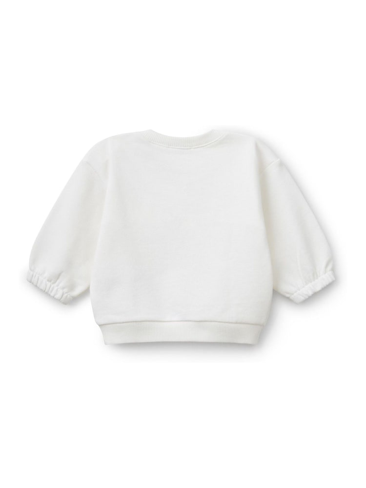 Benetton Baby Crew Neck Print 100% Cotton Sweatshirt - Image 2 of 3