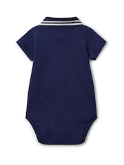 Benetton Baby Piquet Grow Bodysuit - Image 2 of 3