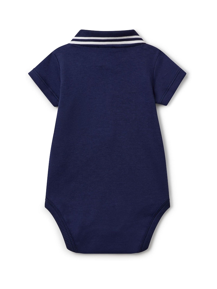 Benetton Baby Piquet Grow Bodysuit - Image 2 of 3