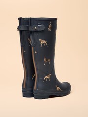 Azul marino - Botas de agua altas ajustables de Joules - Imagen 3 de 6