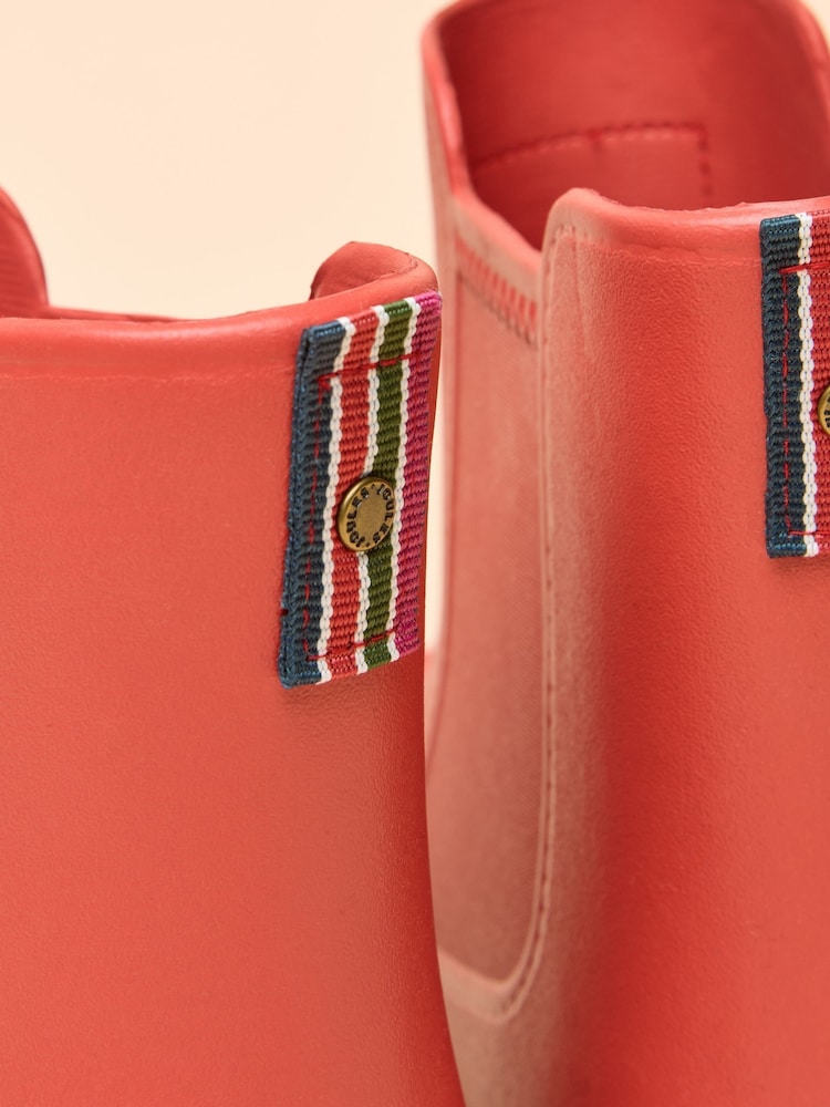 Joules Raindance Red/Orange Lightweight EVA Ankle Wellies - Image 6 of 6 Joules Raindance Red/Orange Lightweight EVA Ankle Wellies - Image 6 of 6