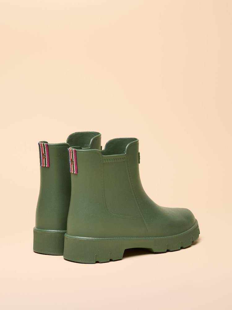 Buy Joules Raindance Khaki Green Lightweight EVA Ankle Wellies