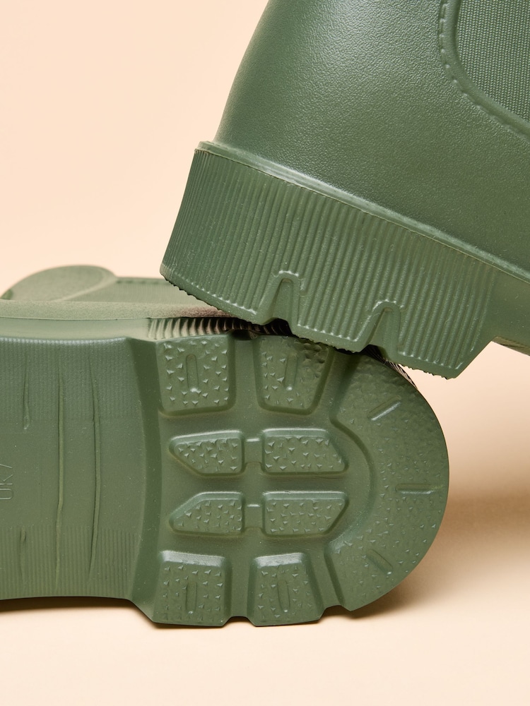 Joules Raindance Khaki Green Lightweight EVA Ankle Wellies - Image 6 of 6 Joules Raindance Khaki Green Lightweight EVA Ankle Wellies - Image 6 of 6