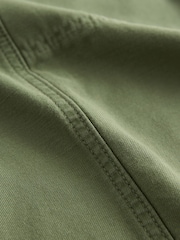 Khaki Green 100% Cotton Jort Shorts - Image 7 of 8