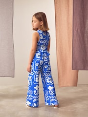 Blue Top and Wide Leg Trousers Set (3-16yrs) - Image 2 of 10