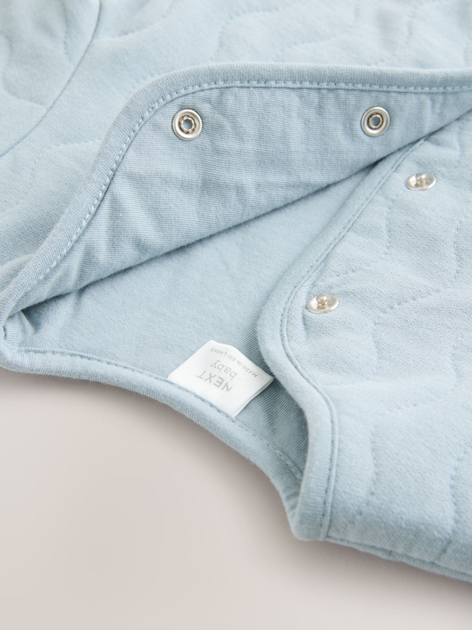 Buy Blue Jersey Quilted Baby Jacket (0mths-2yrs) from Next USA