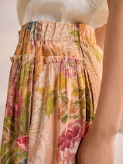 Blush Floral Print Hareem Trousers - Image 5 of 8