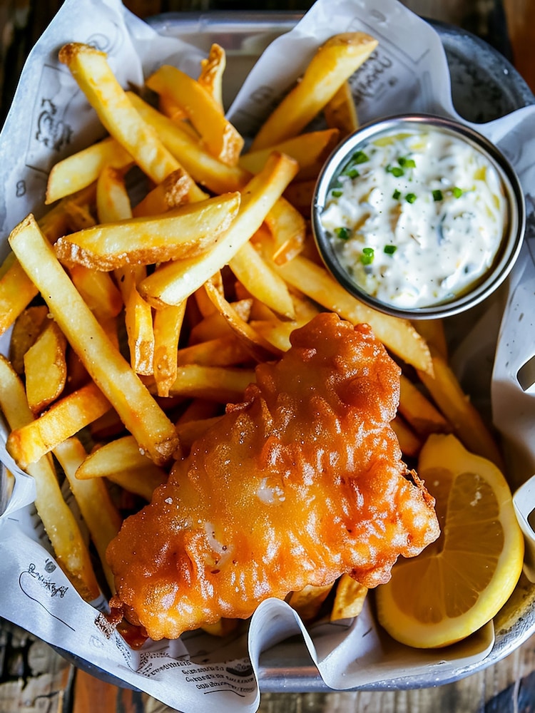AS Multi Fish & Chip Feast with Wine or Beer for Two - Image 2 of 6 AS Multi Fish & Chip Feast with Wine or Beer for Two - Image 2 of 6
