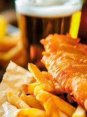AS Multi Fish & Chip Feast with Wine or Beer for Two - Image 4 of 6
