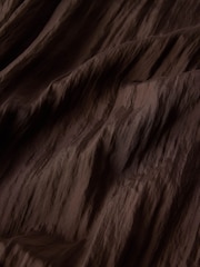 Whistles Brown Relaxed Tie Hem Trousers - Image 7 of 7