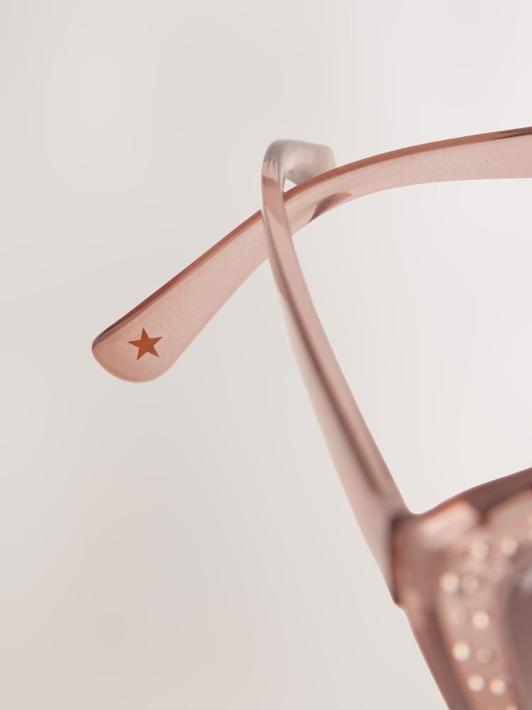 Rockett St George Pale Pink Diamante Sunglasses - Image 6 of 6 Rockett St George Pale Pink Diamante Sunglasses - Image 6 of 6