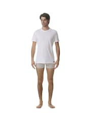 adidas White Active Core Cotton Crew Neck Tshirt 3 pack - Image 6 of 9