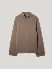 Jigsaw Brown Wool Blend Snowdon Jumper - Image 7 of 7
