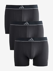 adidas Black Active Mirco Flex Co Trunks - Image 1 of 4