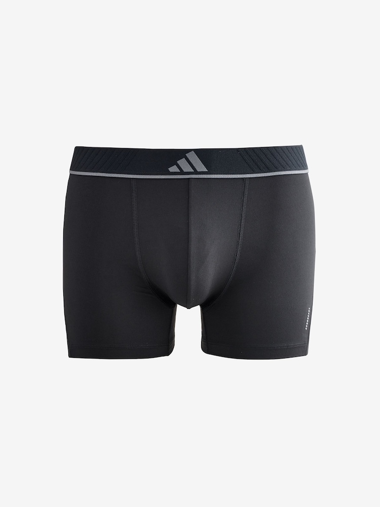 adidas Black Active Mirco Flex Co Trunks - Image 2 of 4