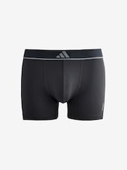 adidas Black Active Mirco Flex Co Trunks - Image 4 of 4