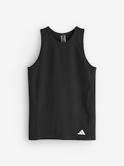 adidas Black Active Flex Cotton Tank Top 2 pack - Image 3 of 3