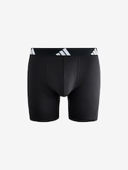 adidas Black Active Flex Cotton Boxer - Image 3 of 4