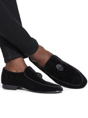 Kurt Geiger London Hugh Eagle Black Shoes - Image 1 of 5