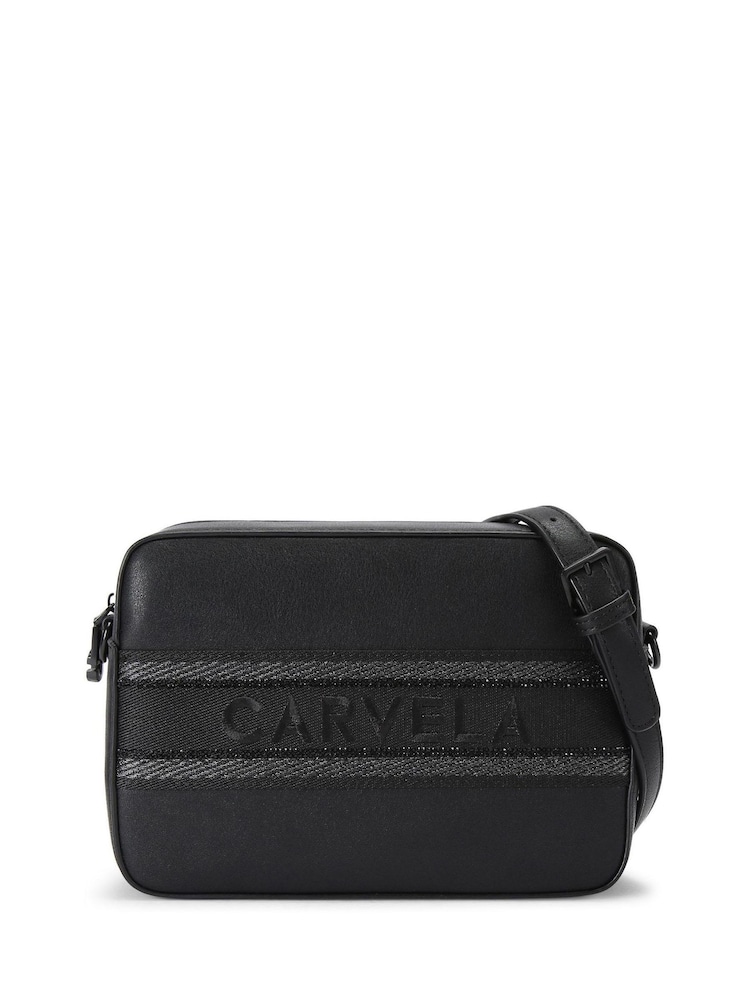 Carvela Frame X Body Black Bag - Image 1 of 4