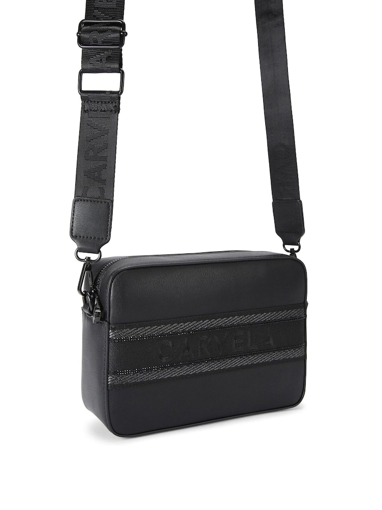 Carvela Frame X Body Black Bag - Image 2 of 4
