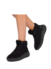 KG Kurt Geiger Later Borg Ankle Trainers - Image 1 of 5