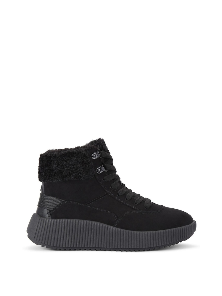 Schwarz - KG Kurt Geiger Later Borg Ankle Trainers - Bild 2 von 5 Schwarz - KG Kurt Geiger Later Borg Ankle Trainers - Bild 2 von 5