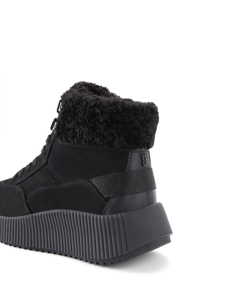 KG Kurt Geiger Later Borg Ankle Trainers - Image 5 of 5
