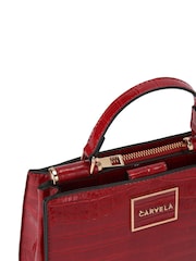 Красный - Carvela Jessica Mini Tote 2 Bag - Image 4 of 5