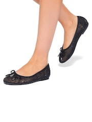 KG Kurt Geiger Mindy Gem Mesh Shoes - Image 1 of 5