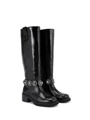 Kurt Geiger London Nico Stud Boots - Image 3 of 5