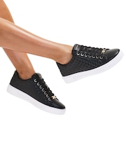 Carvela Daze Weave Trainers - Image 1 of 5