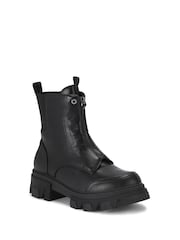 Carvela Explorer Zip Black Boots - Image 3 of 5
