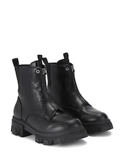 Carvela Explorer Zip Black Boots - Image 4 of 5