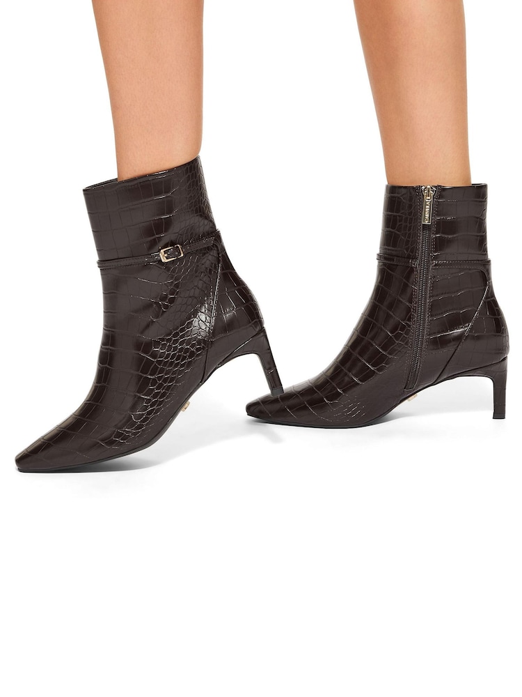 Carvela Impress Ankle Brown Boots - Image 1 of 7