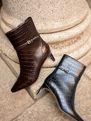 Carvela Impress Ankle Brown Boots - Image 2 of 7
