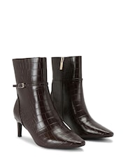 Carvela Impress Ankle Brown Boots - Image 5 of 7