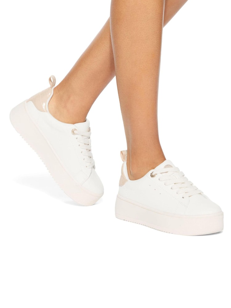 KG Kurt Geiger Lighter Lace Up 4 Trainers - Image 1 of 4