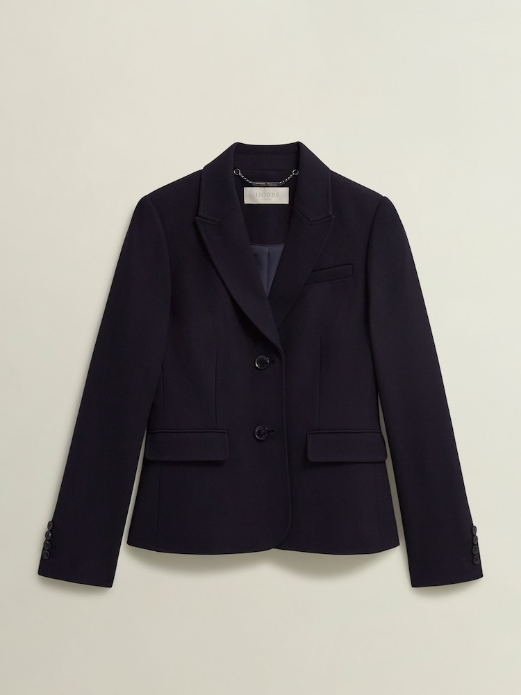 Hobbs Blue Petite Aly Jacket - Image 4 of 4
