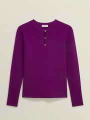 Hobbs Purple Hayden Jumper - Image 4 of 4